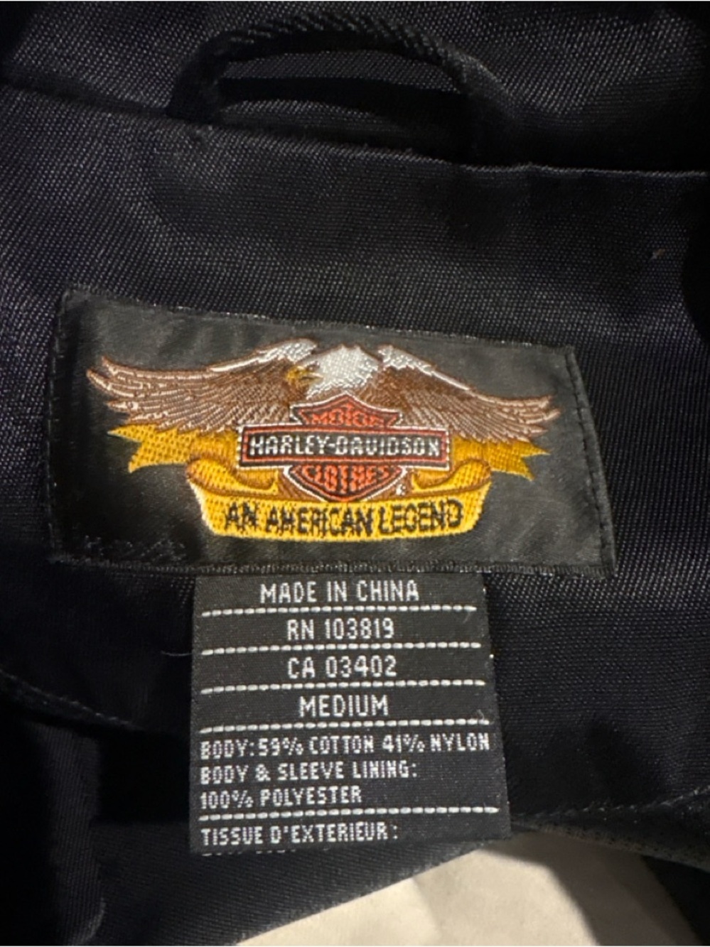 Harley-Davidson Women’s Black Moto Riding Jacket Medium - Picture 3 of 8